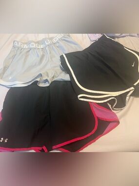 3 pairs medium athletic shorts